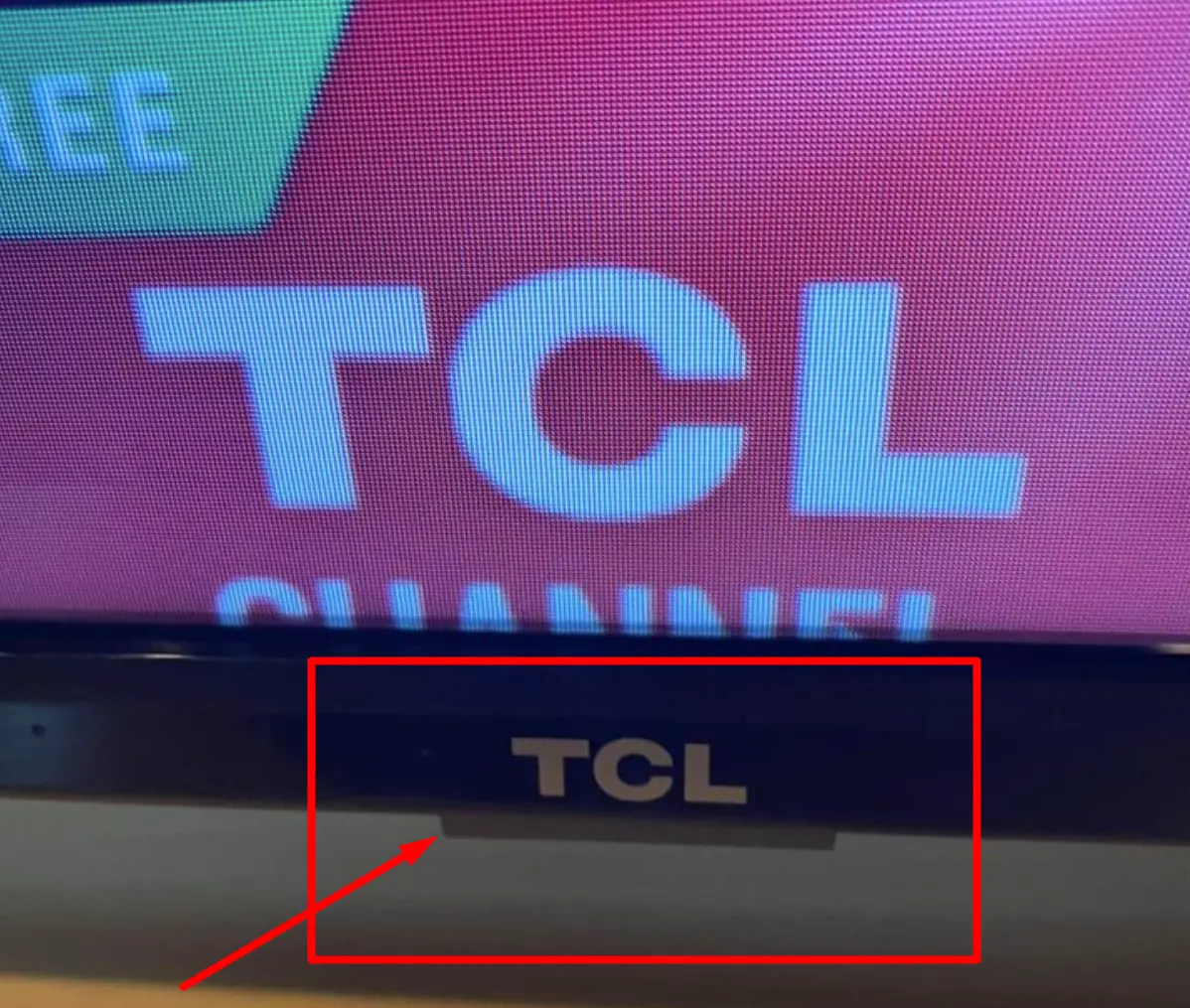 TCL Roku TV Button location