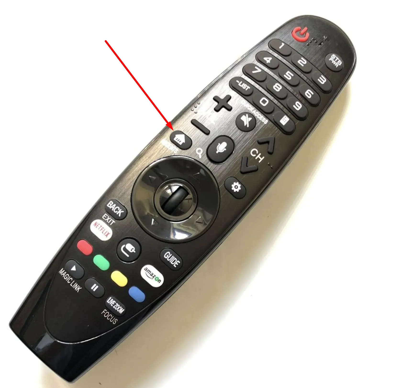 LG TV Remote Home Button